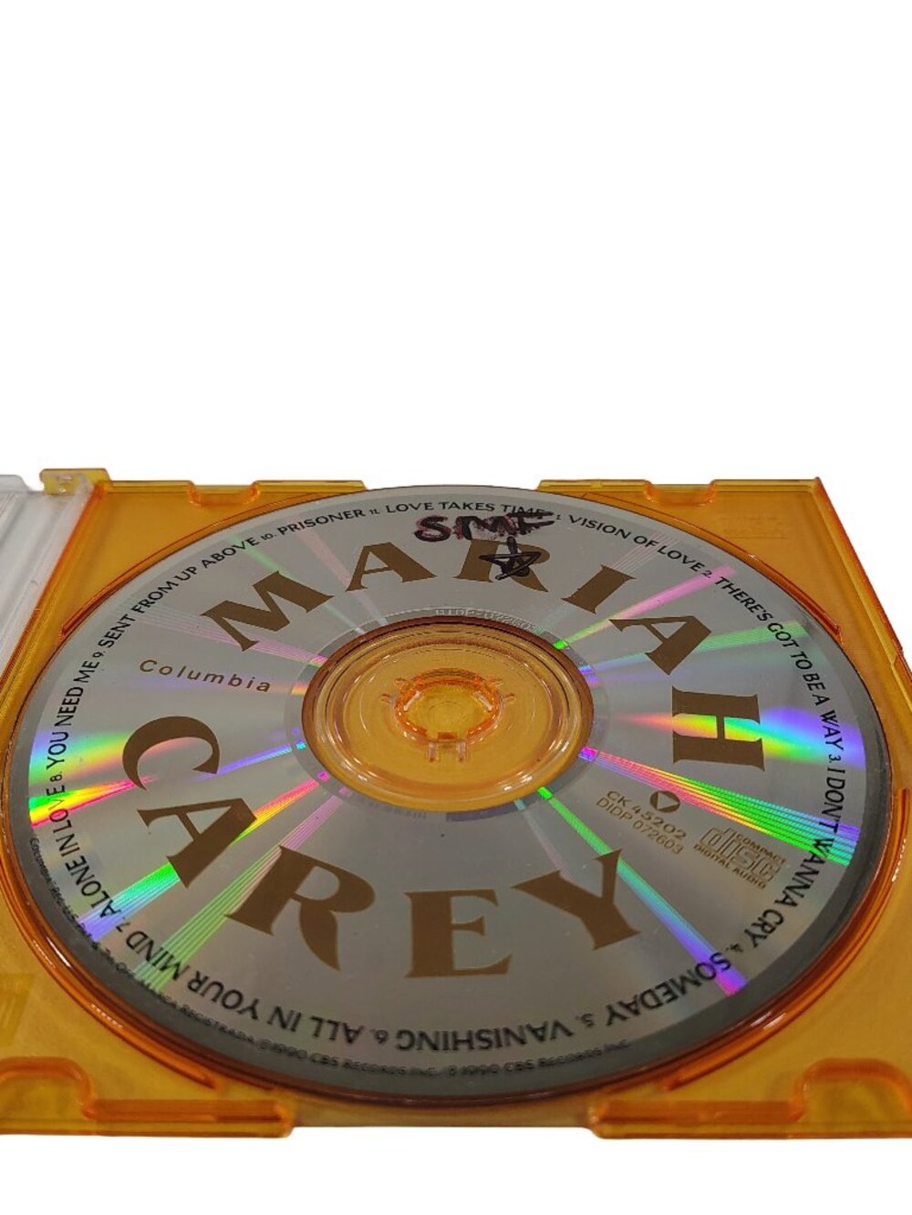 (1990) Mariah Carey - Mariah Carey Music Album CD